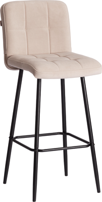 Стул барный Tetchair Medeo (велюр/бежевый)