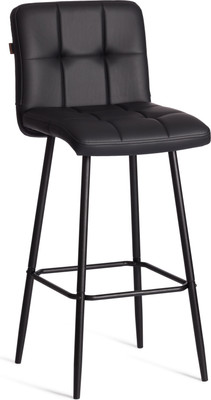 Стул барный Tetchair Medeo (экокожа/черный)