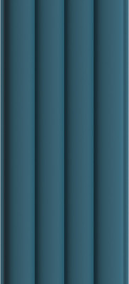 Реечная панель STELLA Wave De Luxe Ocean МДФ (2700x119x16мм)