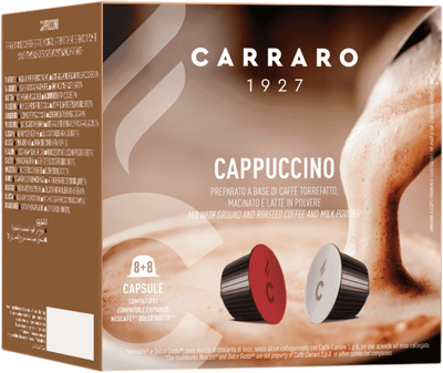 Кофе в капсулах Carraro Pistacchino стандарт Dolce Gusto / 150105 (16x14г)