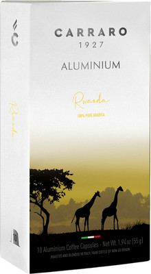 Кофе в капсулах Carraro Rwanda All стандарт Nespresso / 150151 (10x5.5г)