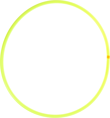 Обруч для художественной гимнастики Соломон 7516954 (лимонный)