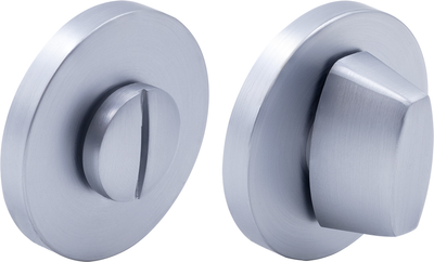 Фиксатор дверной защелки Morelli MH-WC-R6 SC (матовый хром)