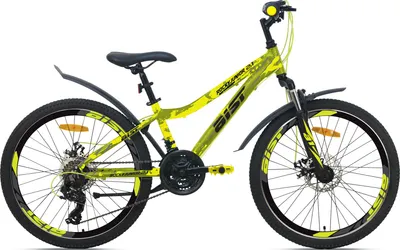 Велосипед AIST Rocky Junior 2.1 24 2024 (оливковый, разобранный, в коробке)
