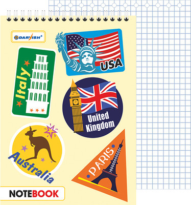 Блокнот Darvish Флаг / DV-5410 (48л)