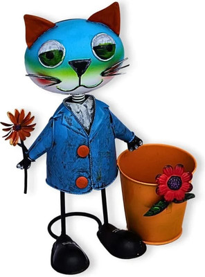Фигурка для сада Klesto Кот цветовод ZQ00839D