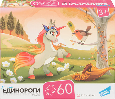 Пазл Dream Makers Единороги / RI6001C (60эл)