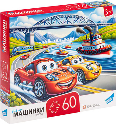Пазл Dream Makers Машинки / RI6006C (60эл)