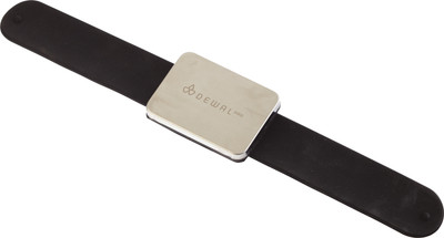 Браслет с магнитом Dewal Для шпилек, невидимок (черный)