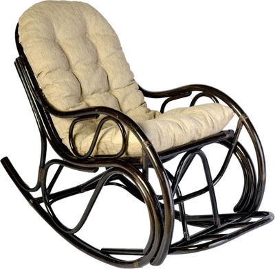 Кресло-качалка Мебель Солнца 05/05В (венге/бежевый)