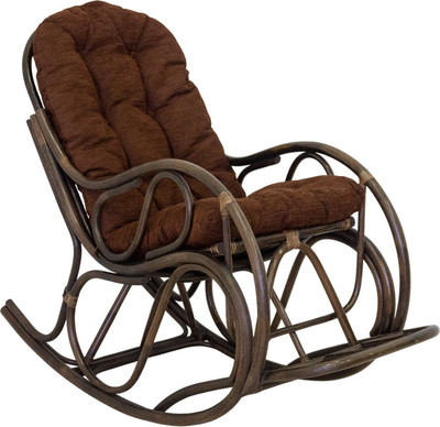 Кресло-качалка Мебель Солнца 05/05В (ореховый/коричневый)