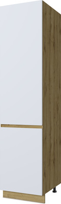 Шкаф-пенал кухонный Anrex Set plus 2D/50 (дуб наварра/белый)