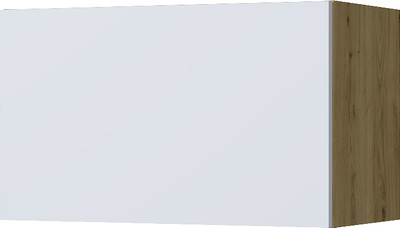 Шкаф навесной для кухни Anrex Set plus 1DG/60 (дуб наварра/белый)