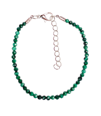 Браслет на ногу Wolves Малахит 6324 (р.23-28)