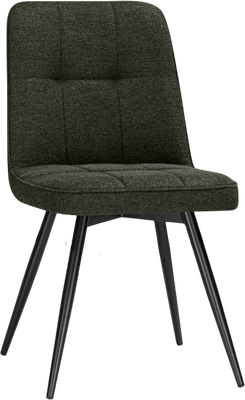 Стул Woodville Texas 4 поворотный / 15893 (темно-зеленый/черный)