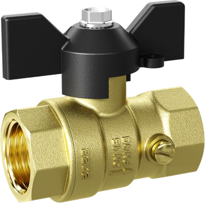 Шаровой кран LD Pride 44.15.В-В.2М.Б Ду 15 Ру 40 / LD 44.342.15 (бабочка)