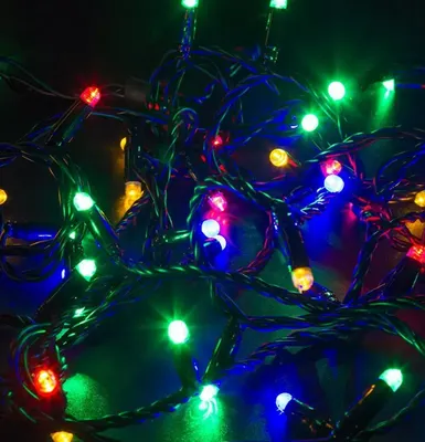 Светодиодная гирлянда Neon-Night Нить 245-408 (10м, RGB)
