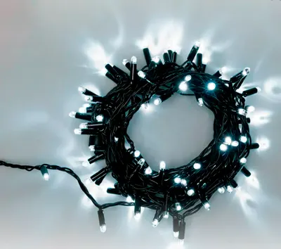 Светодиодная гирлянда Neon-Night Нить 305-145 (10м, белый)