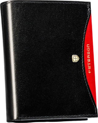 Портмоне Peterson PTN 333.01 (черный/красный)