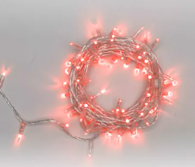 Светодиодная гирлянда Neon-Night Нить 305-252 (10м, красный)