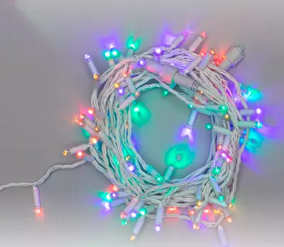 Светодиодная гирлянда Neon-Night Нить 305-169 (10м, мультиколор)