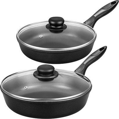 Набор сковородок Elan Gallery Гармония Вкуса / 120291+2 (черный оникс)