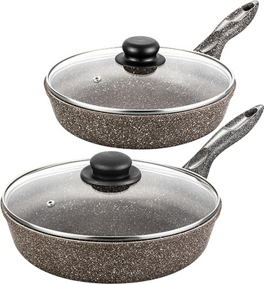 Набор сковородок Elan Gallery Гармония Вкуса / 120311+2 (коричневый опал)