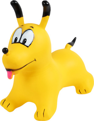 Игрушка-прыгун Zabiaka Собачка / 10645124 (желтый)