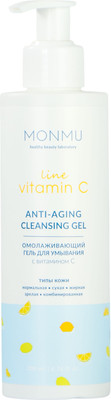 Гель для умывания Monmu Омолаживающий с витамином С (200мл)