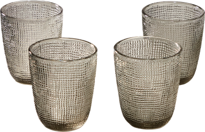 Набор стаканов Lefard Tempo Grey 355-384 (4шт)