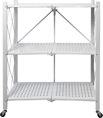 Стеллаж металлический Гелеос Атлант-3 / АСТ-32 (белый)