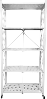 Стеллаж металлический Гелеос Атлант-5 / АСТ-52 (белый)