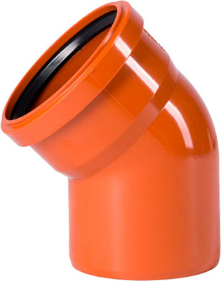 Отвод наружной канализации Ostendorf KGВ 125x45 Ger / 221220