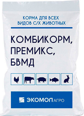 Комбикорм полнорационный Экомол ЭСК-11 для поросят в возрасте от 9 до 42 дней (20кг)