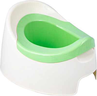 Детский горшок Полимербыт Giraffix C5275 (молочный/зеленый)