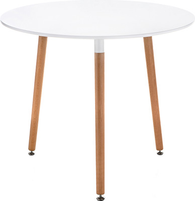 Обеденный стол Woodville Lorini 80 / 15355 (white/wood)