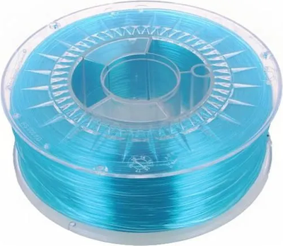 Пластик для 3D-печати NV Print NV-3D-PETG-CLEAR-BLUE (1.75мм, 1кг, прозрачный/синий)