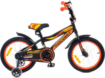 Детский велосипед FAVORIT Biker / BIK-16OR (оранжевый, разобранный, в коробке)