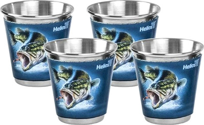 Набор стопок походных Helios Рыба / HS-NS-A20 (60мл)