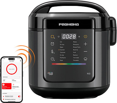 Мультиварка Redmond MC125S (черный)