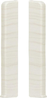 Заглушка для плинтуса LinePlast 100мм LB003 (2шт, дуб жемчужина, флоупак)