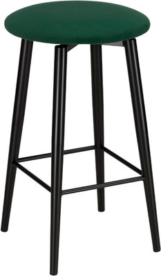 Табурет барный Woodville Гангток крутящийся / 578585 (изумруд/черный матовый)