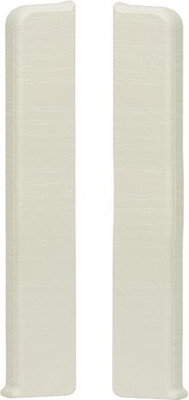 Заглушка для плинтуса LinePlast 100мм LB027 (2шт, смола фисташкового дерева, флоупак)