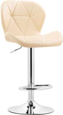 Стул барный Woodville Trio / 15729 (beige/chrome)