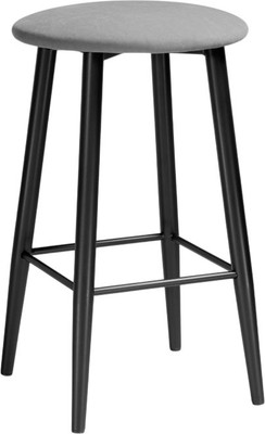 Табурет барный Woodville Гангток / 469985 (катания сильвер/черный матовый)