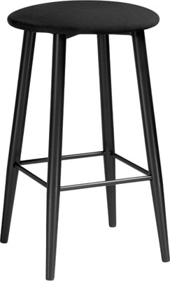 Табурет барный Woodville Гангток / 469980 (катания блэк/черный матовый)