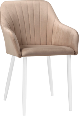 Стул Woodville Слэм / 583960 (бежевый/белый)