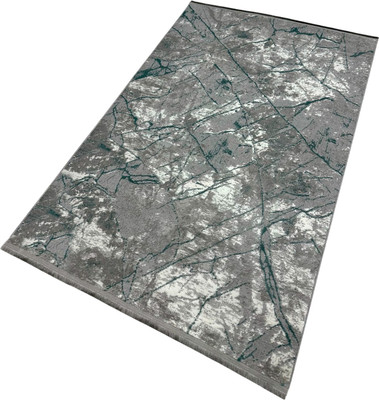 Ковер Radjab Carpet Афина Прямоугольник 0908A / 13251RK (2.4x3.4, Grey/D.green)