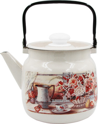 Чайник Лысьвенские эмали Летний этюд 2713П2/4Жм