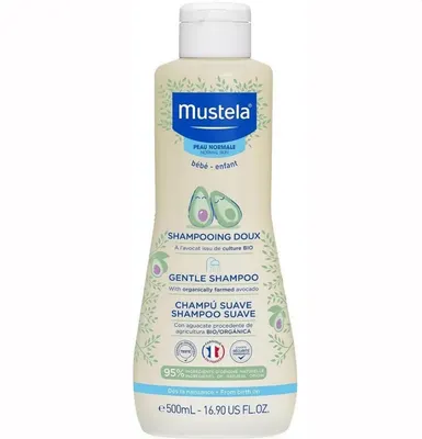 Шампунь детский Mustela Gentle (500мл)